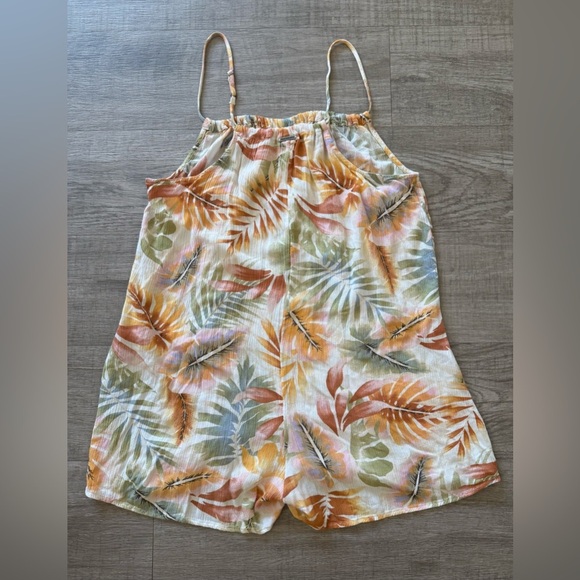 Billabong Del Sur 2 Beach Cover Up Romper Size S - Picture 4 of 8